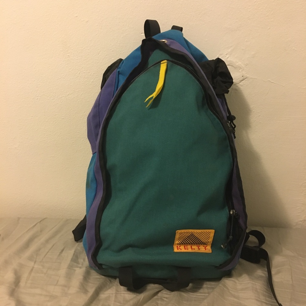 Retro kelty backpack